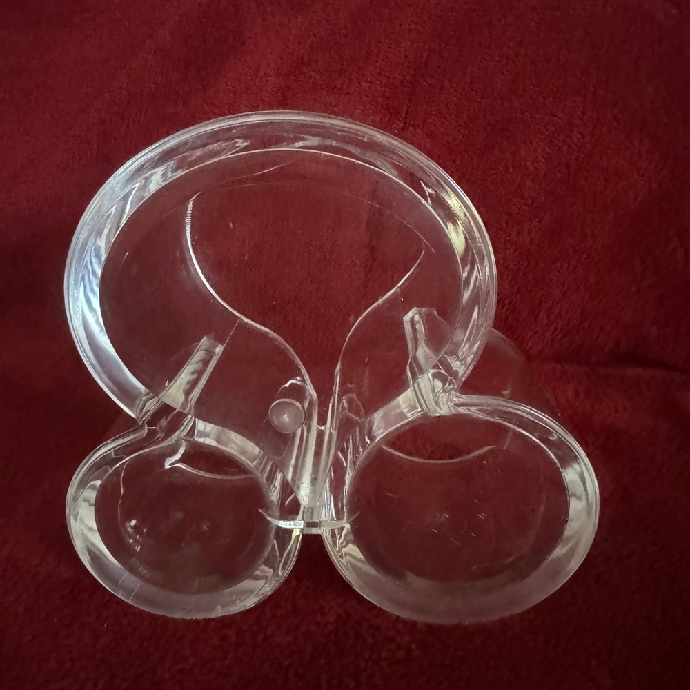 Clear Acrylic makeup brush holder - Picture 2 of 4